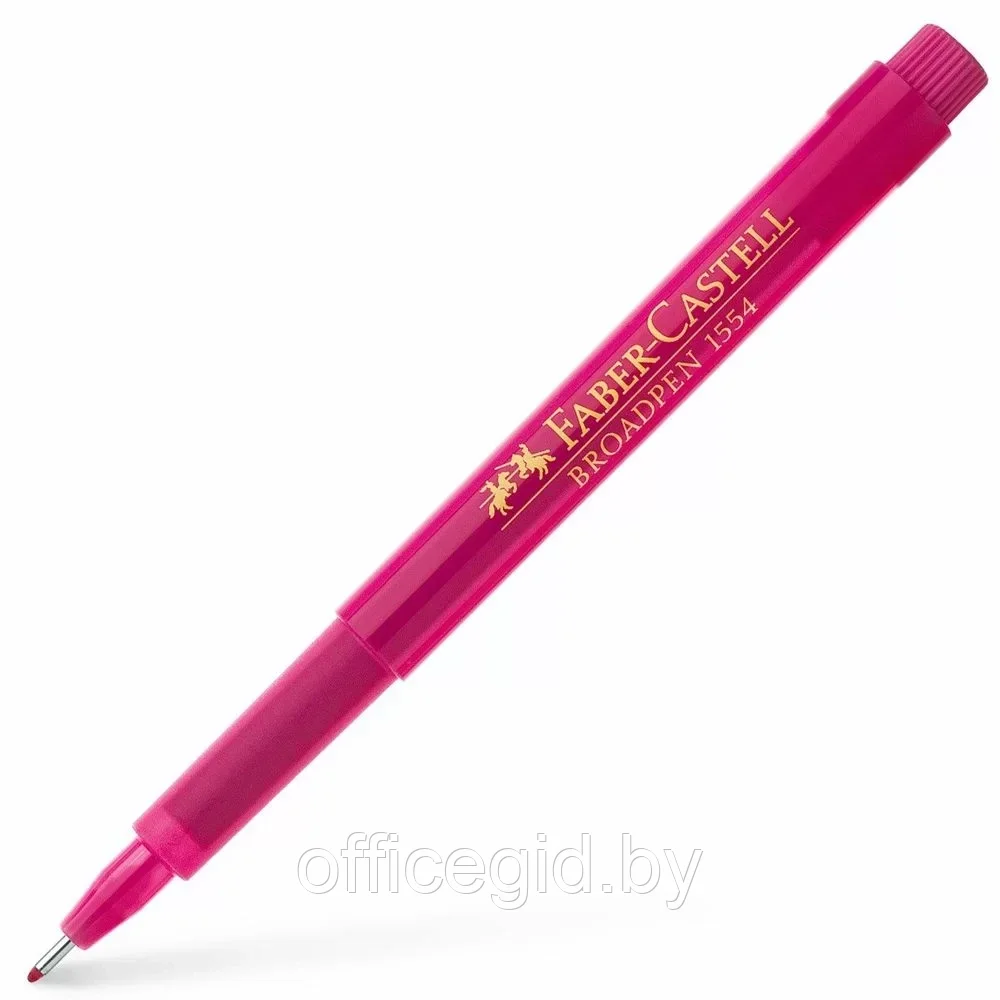 Ручка капиллярная "Broadpen 1554", 0.8 мм, розовый - фото 1 - id-p203427193