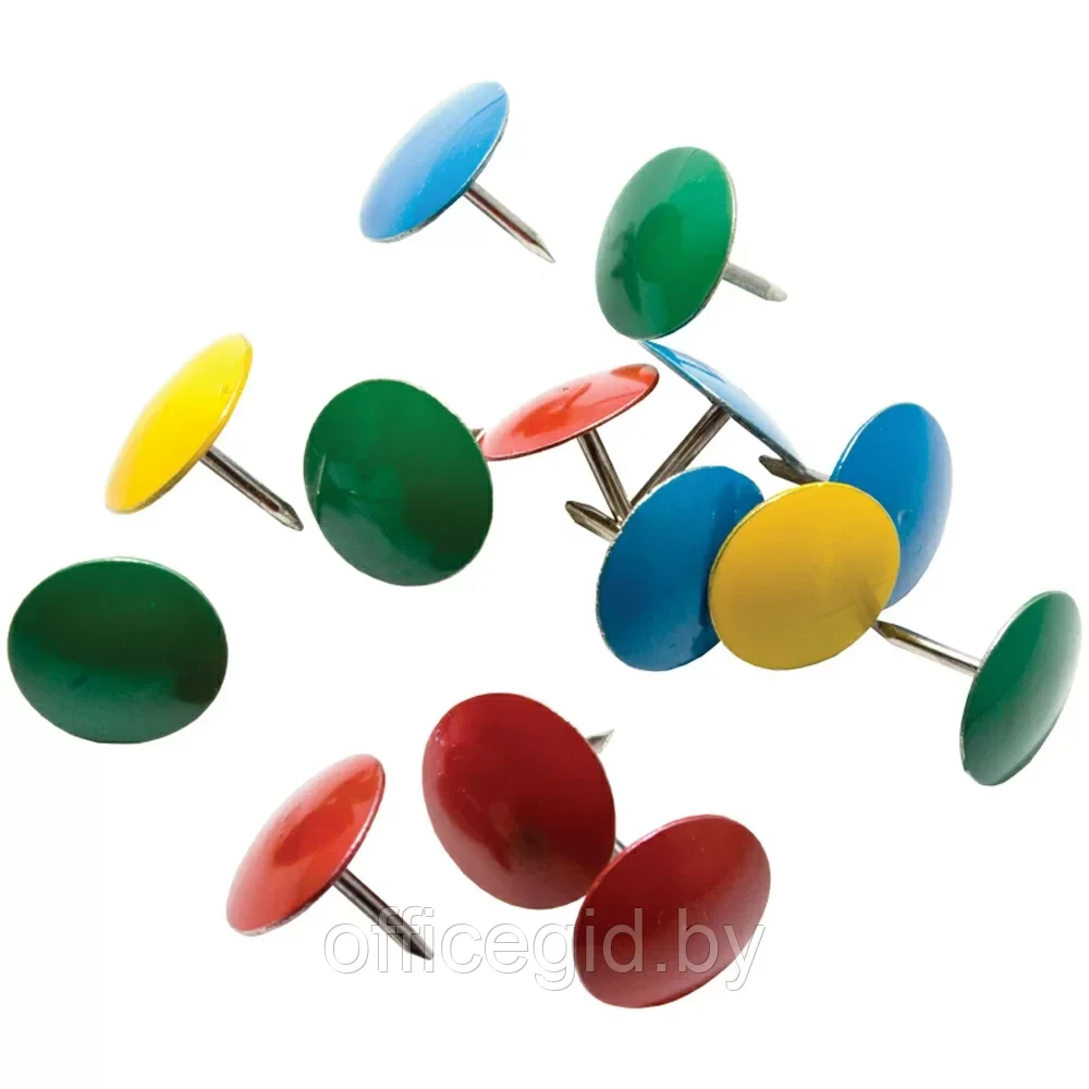 Кнопки-гвоздики, 50 шт, разноцветный - фото 2 - id-p203424294
