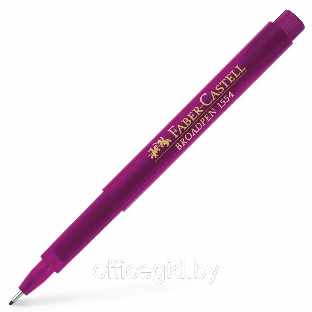 Ручки капиллярные "Broadpen 1554", 0.8 мм, пурпурный - фото 1 - id-p203427196