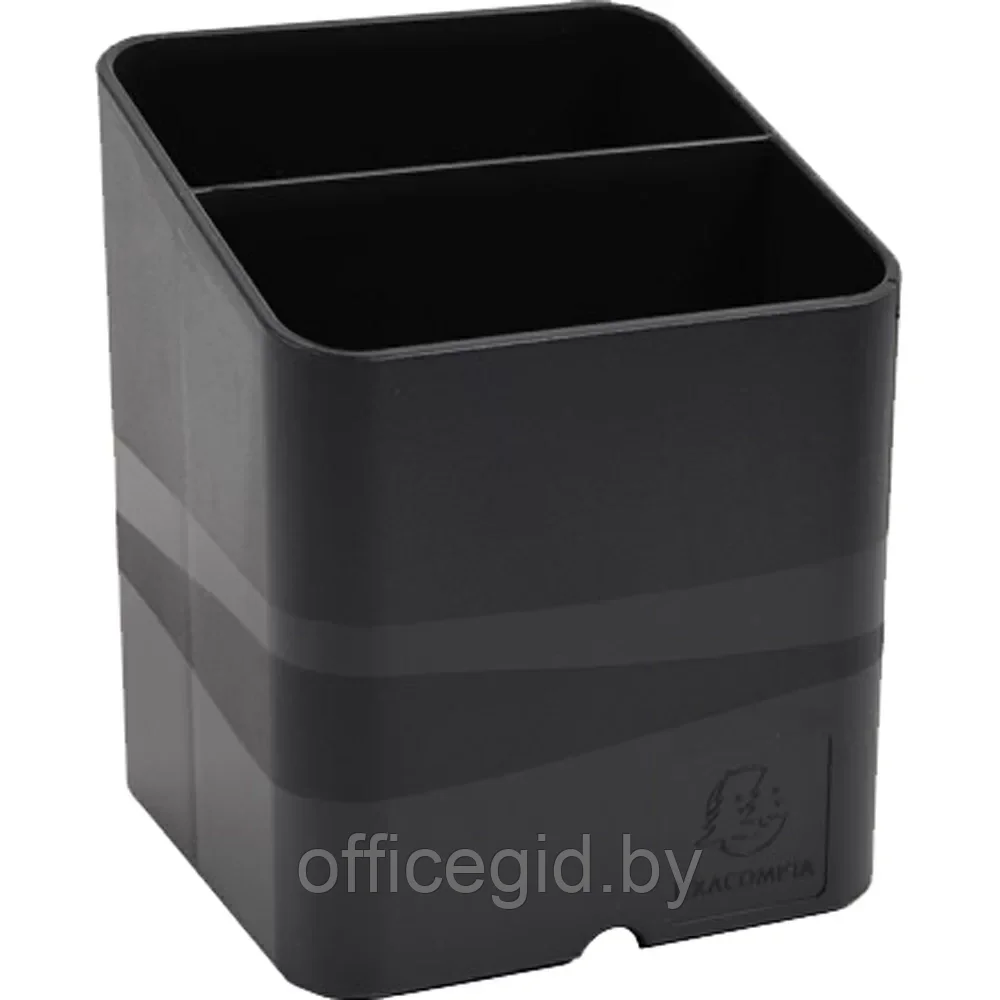 Подставка для ручек "Pen Cube", 74x74x93 мм, черный - фото 1 - id-p203424357