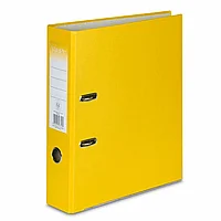 Папка-регистратор "VauPe", А4, 50 мм, ПВХ Эко, желтый