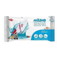 Салфетки влажные антибактериальные "Milana", 20 шт, морской бриз