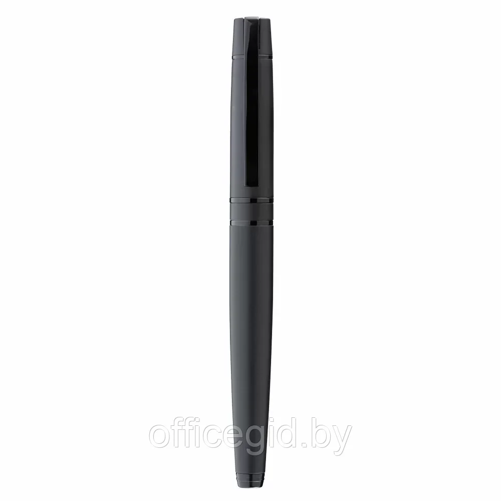 Ручка-роллер "Vip R Gum", 0.7 мм, черный, стерж. синий - фото 2 - id-p203424403
