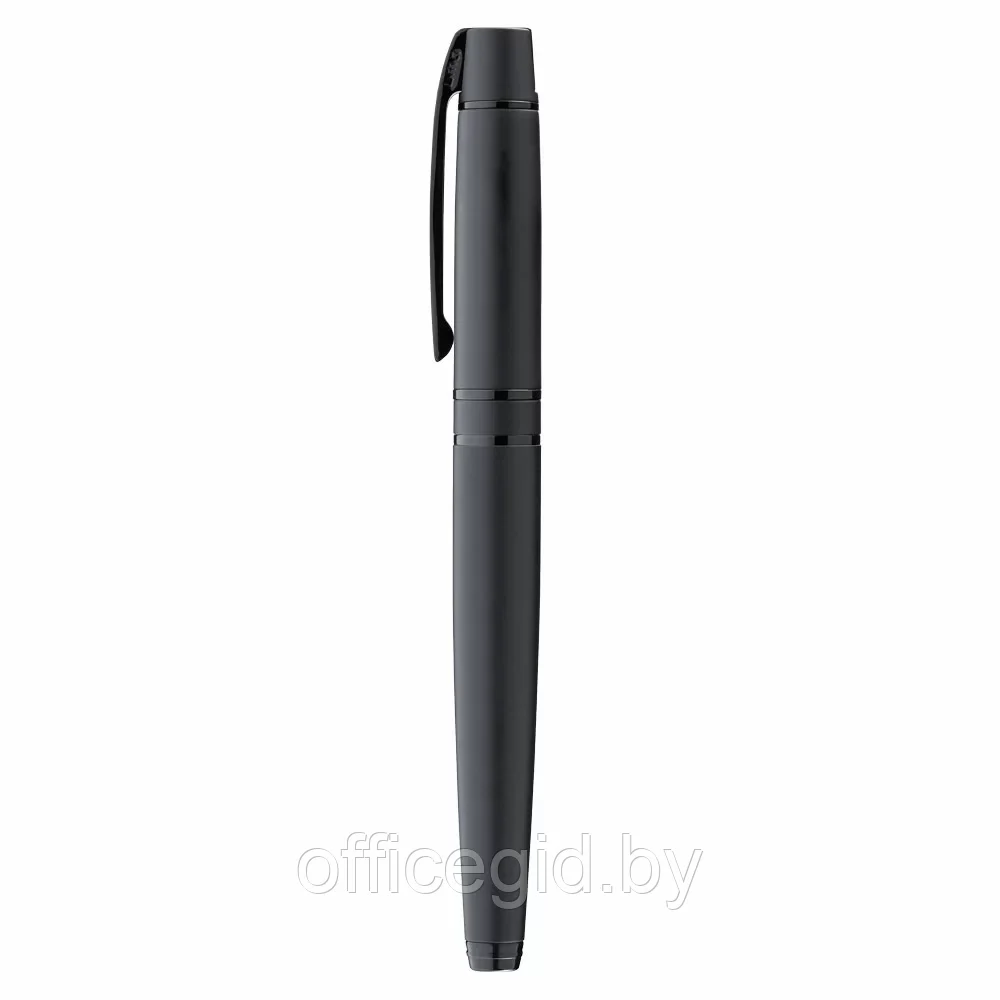 Ручка-роллер "Vip R Gum", 0.7 мм, черный, стерж. синий - фото 3 - id-p203424403