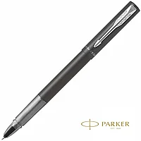 Ручка-роллер Parker "Vector XL", 0.5 мм, черный, серебристый, стерж. черный