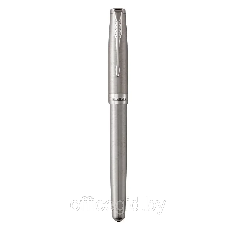 Ручка-роллер Parker "Sonnet Core Stainless Steel CT", 0.7 мм, серебристый, стерж. черный - фото 2 - id-p203424411