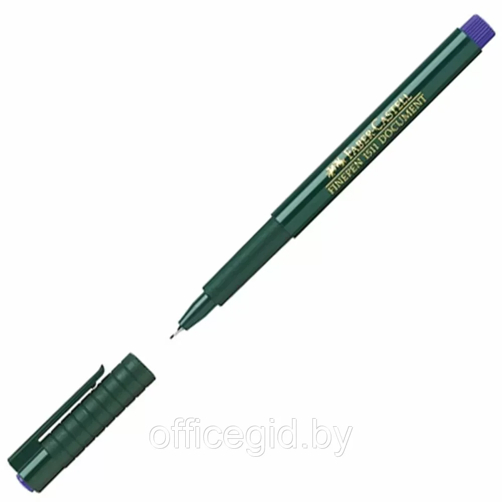 Ручка капиллярная "Finepen 1511", 0.4 мм, синий - фото 2 - id-p203424412