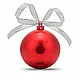 Шар елочный-колонка "Jingle Ball", Bluetooth-спикер 5.0, красный, фото 3