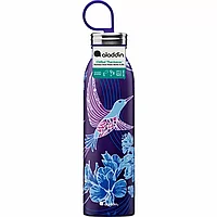 Бутылка для воды "Thermavac", металл, 550 мл, синий, фиолетовый