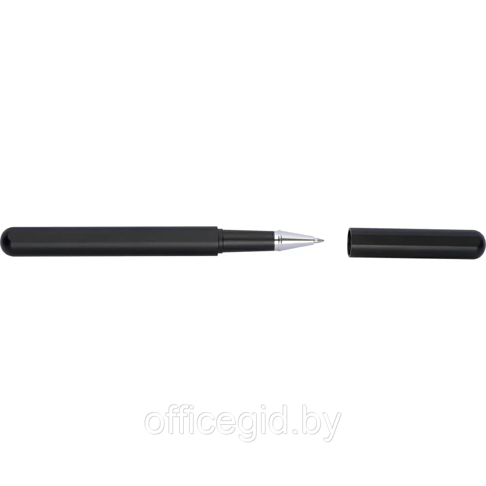 Набор ручек Ferraghini "F101mc": ручка перьевая и роллер, черный, серебристый - фото 2 - id-p203424437