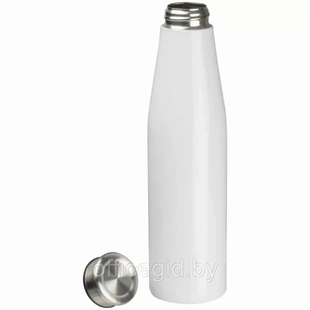 Бутылка для воды "San Marino", металл, 750 мл, белый - фото 2 - id-p203426336