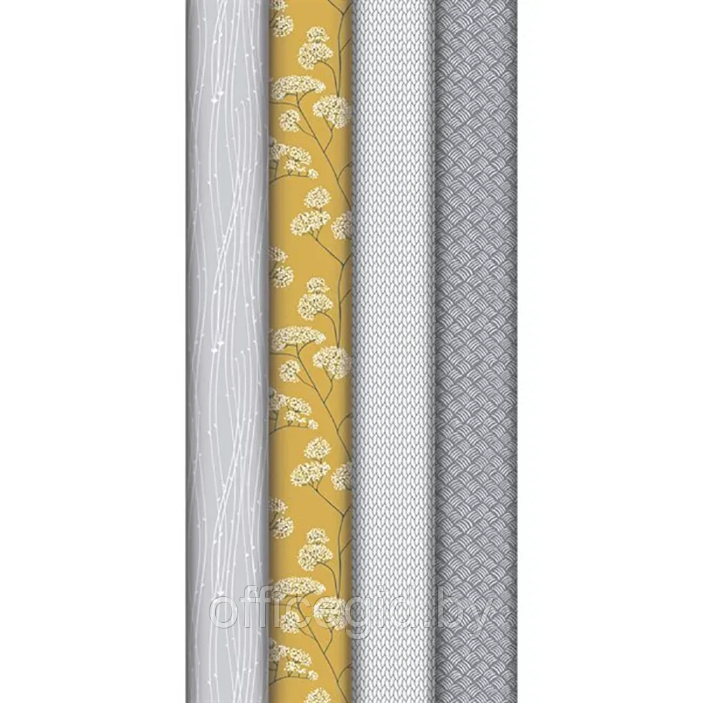 Бумага декоративная в рулоне "Cocooning", 2x0.7 м, ассорти - фото 1 - id-p203427370