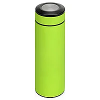Термос "Confident", металл, 420 мл, зеленое яблоко, черный