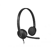 Наушники с микрофоном Logitech "Stereo Headset H340"