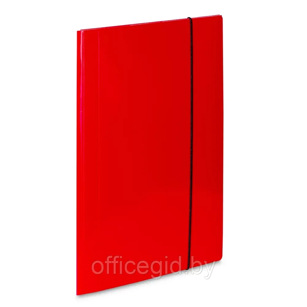 Папка на резинке "VauPe", A4, 20 мм, картон, красный - фото 1 - id-p203423974