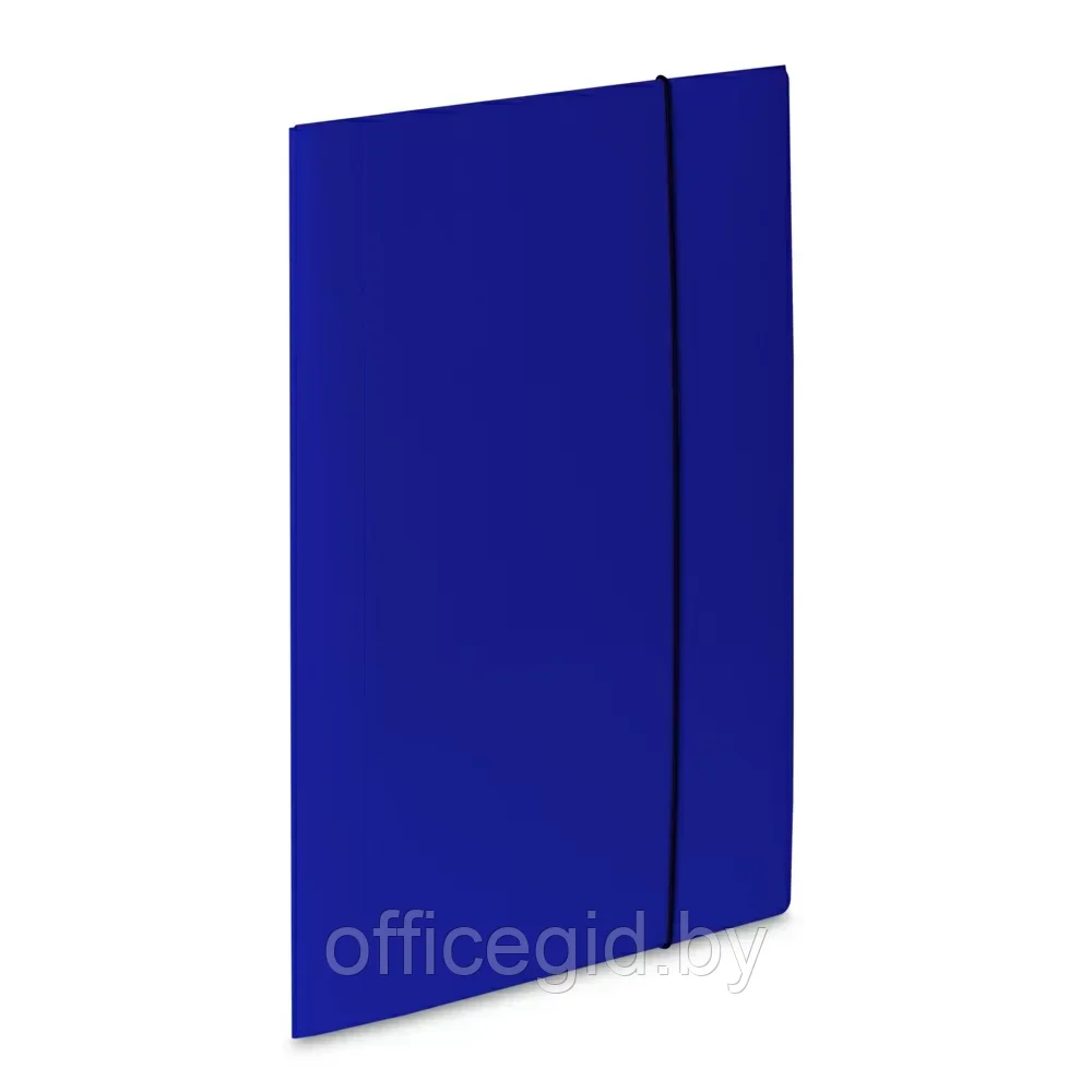 Папка на резинке "VauPe", A4, 20 мм, картон, синий - фото 1 - id-p203423975