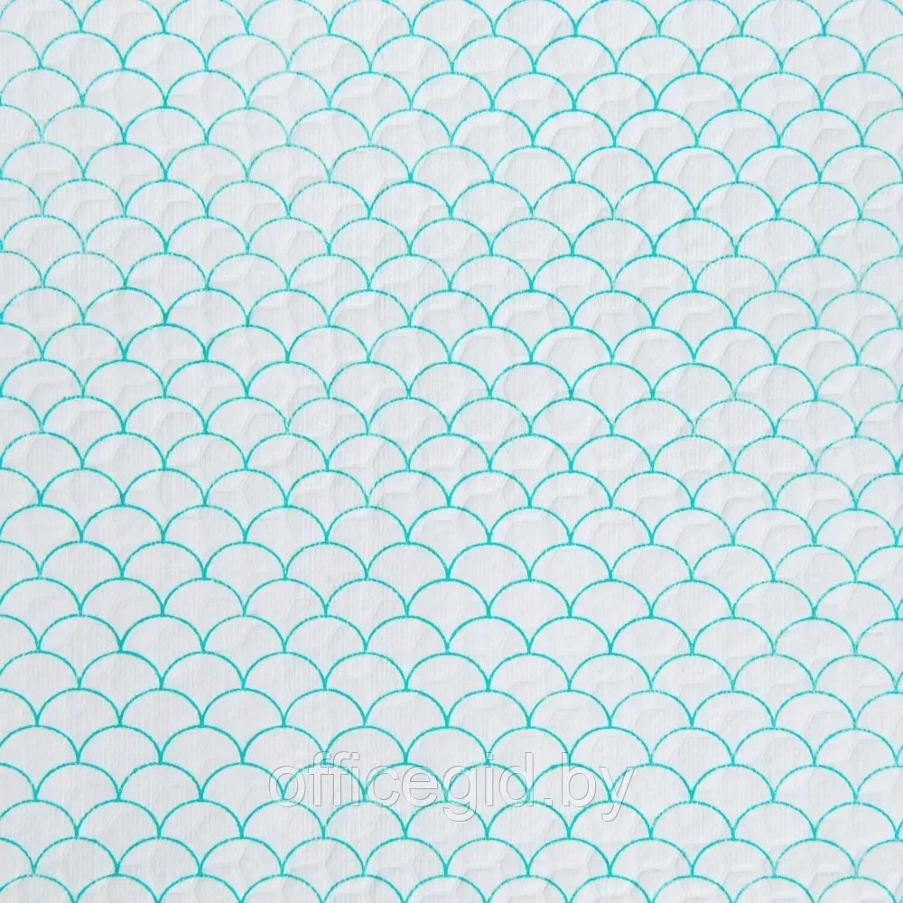 Салфетка из целлюлозы "Celina clean fish print", 24.5x42 см, 150 шт/упак, зеленый - фото 3 - id-p203425489