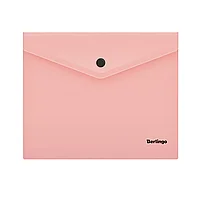 Папка-конверт на кнопке "Instinct", А5+, фламинго