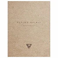 Скетчбук "Flying Spirit", 16x21 см, 90 г/м2, 60 листов, бежевый