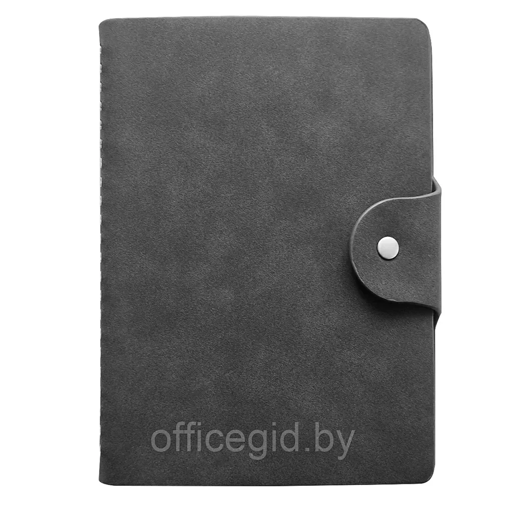 Ежедневник недатированный "Soft I1203/gray", А5, 192 страницы, линейка, серый
