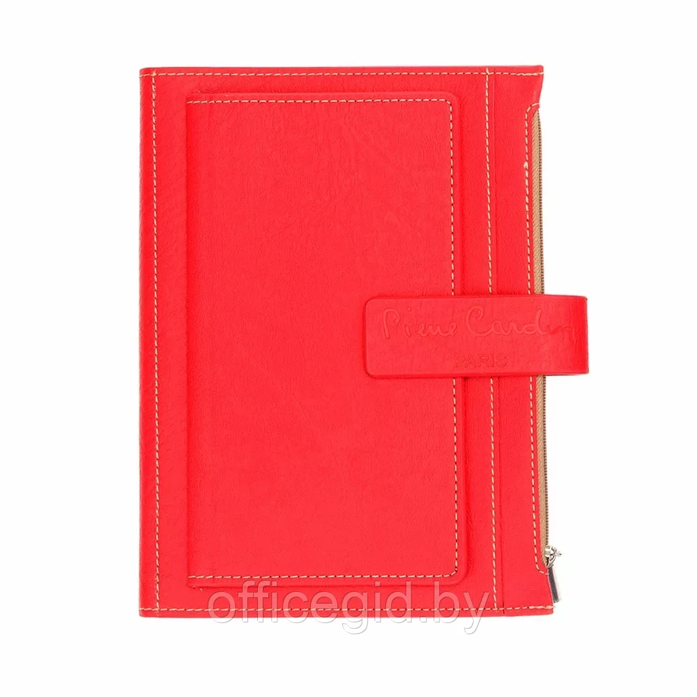 Книга записная "Pierre Cardin", А5, 256 листов, линованный, красный - фото 1 - id-p203425592