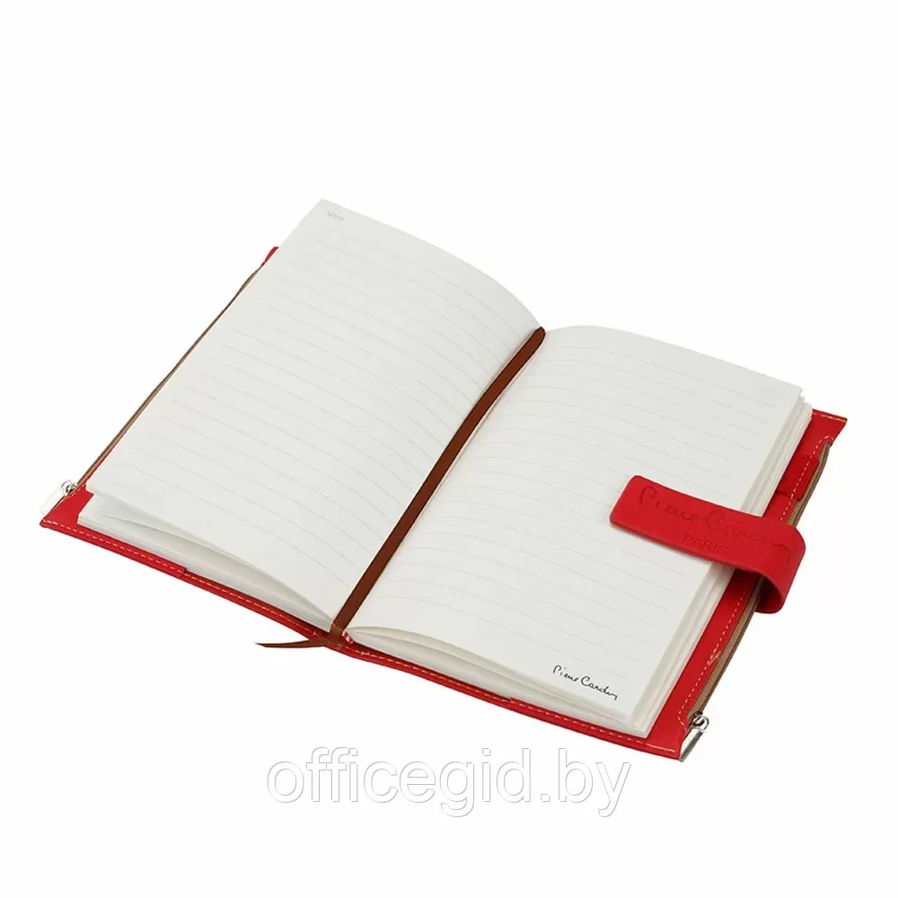 Книга записная "Pierre Cardin", А5, 256 листов, линованный, красный - фото 5 - id-p203425592
