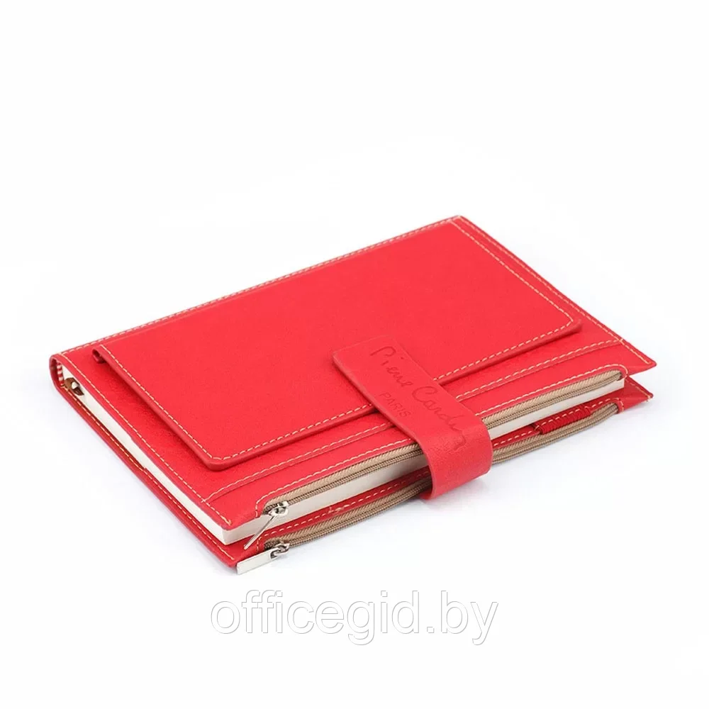 Книга записная "Pierre Cardin", А5, 256 листов, линованный, красный - фото 6 - id-p203425592