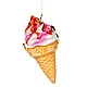 Украшение елочное "Мороженое", разноцветный, фото 2