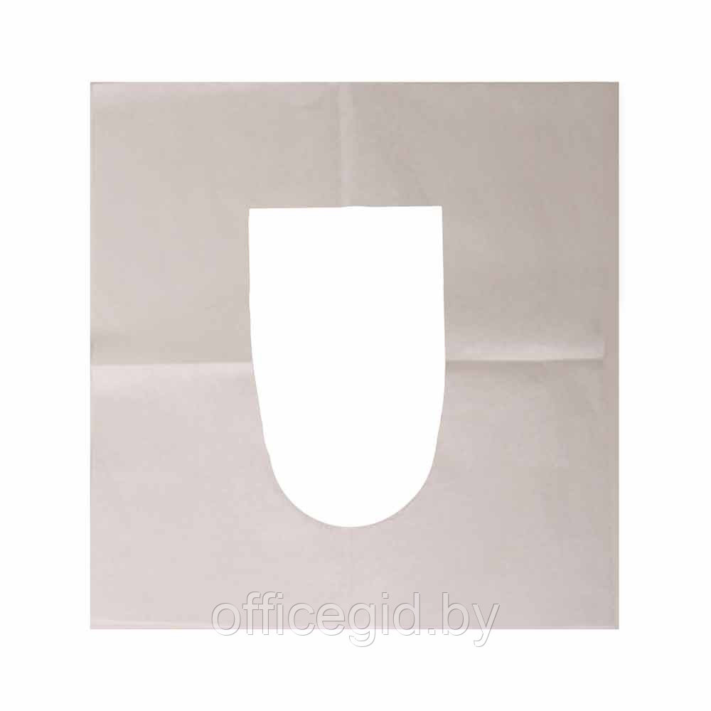 Покрытия бумажные индивидуальные на сиденье унитаза, 100 шт/упак - фото 1 - id-p203427521