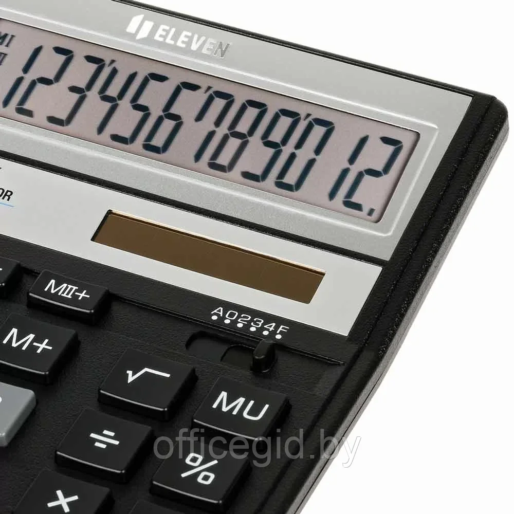 Калькулятор настольный Eleven "SDC-888X-BK", 12-разрядный, черный - фото 4 - id-p203424632