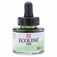 Жидкая акварель "ECOLINE", 666 пастельный зеленый, 30 мл