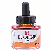 Жидкая акварель "ECOLINE", 236 светло-оранжевый, 30 мл