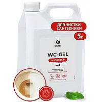 Средство чистящее для туалетных и ванных комнат "WC-Gel Professional", 5,3 кг