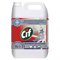 Средство чистящее для сантехники "Cif Washroom 2in1", 5 л