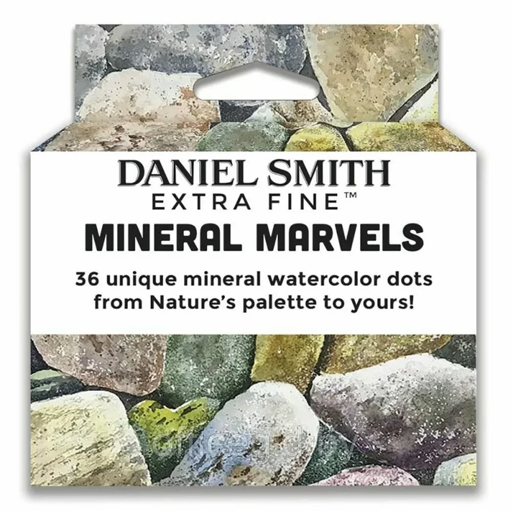 Набор цветовых карт Daniel Smith "Mineral Marvels", 36 цветов - фото 1 - id-p203426560