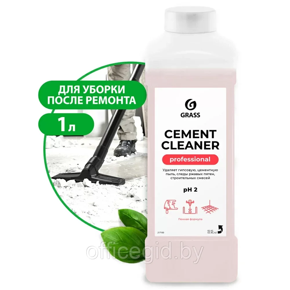 Средство моющее после ремонта "Cement Cleaner", 1 л