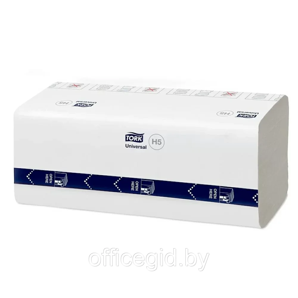 Полотенца бумажные листовые с непрерывной подачей, H5 "Tork PeakServe Universal", 1 слой, 410 листов - фото 2 - id-p203424702