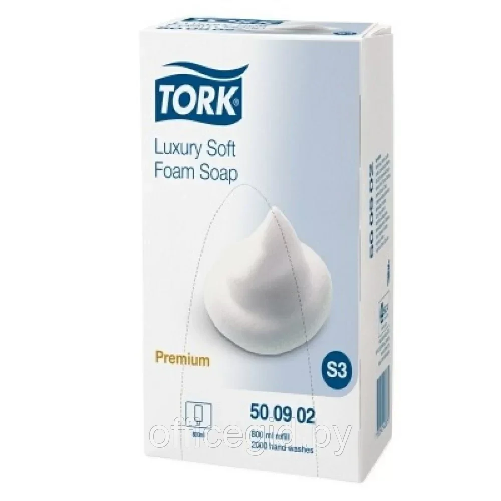 Мыло-пена жидкое люкс, S3 "Tork", 0.8 л