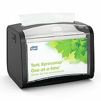 Диспенсер для салфеток TORK "Xpressnap", N4, черный