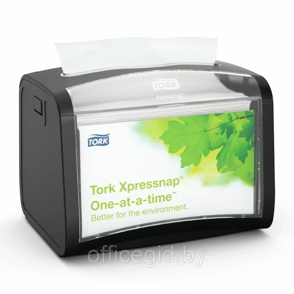 Диспенсер для салфеток TORK "Xpressnap", N4, черный - фото 1 - id-p203424805