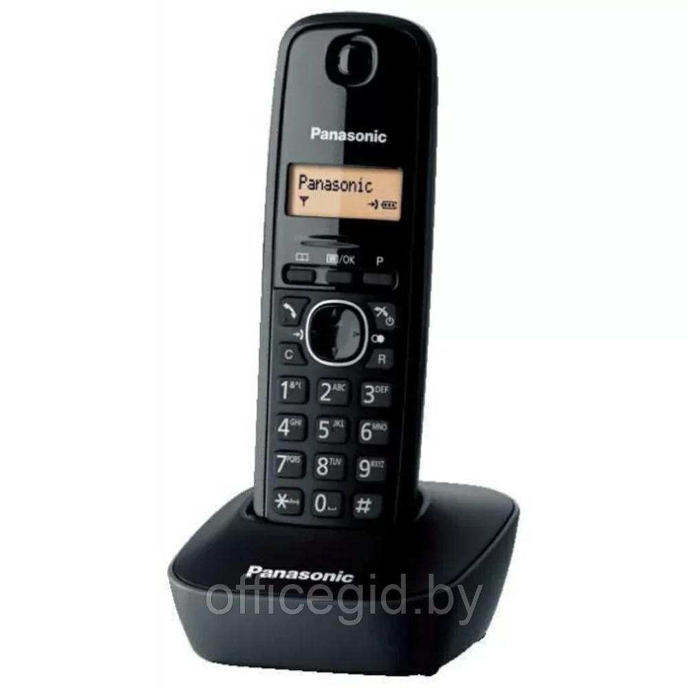 Беспроводной телефон Panasonic "Dect KX-TG1611RU", серый