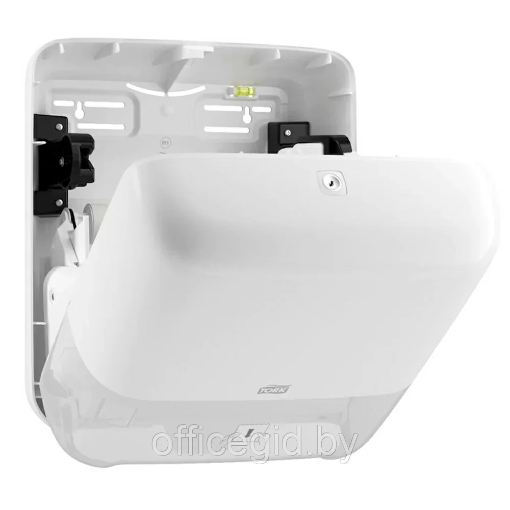 Диспенсер для полотенец в рулонах H1 Tork "Matic", ABS-пластик, белый - фото 2 - id-p203424829