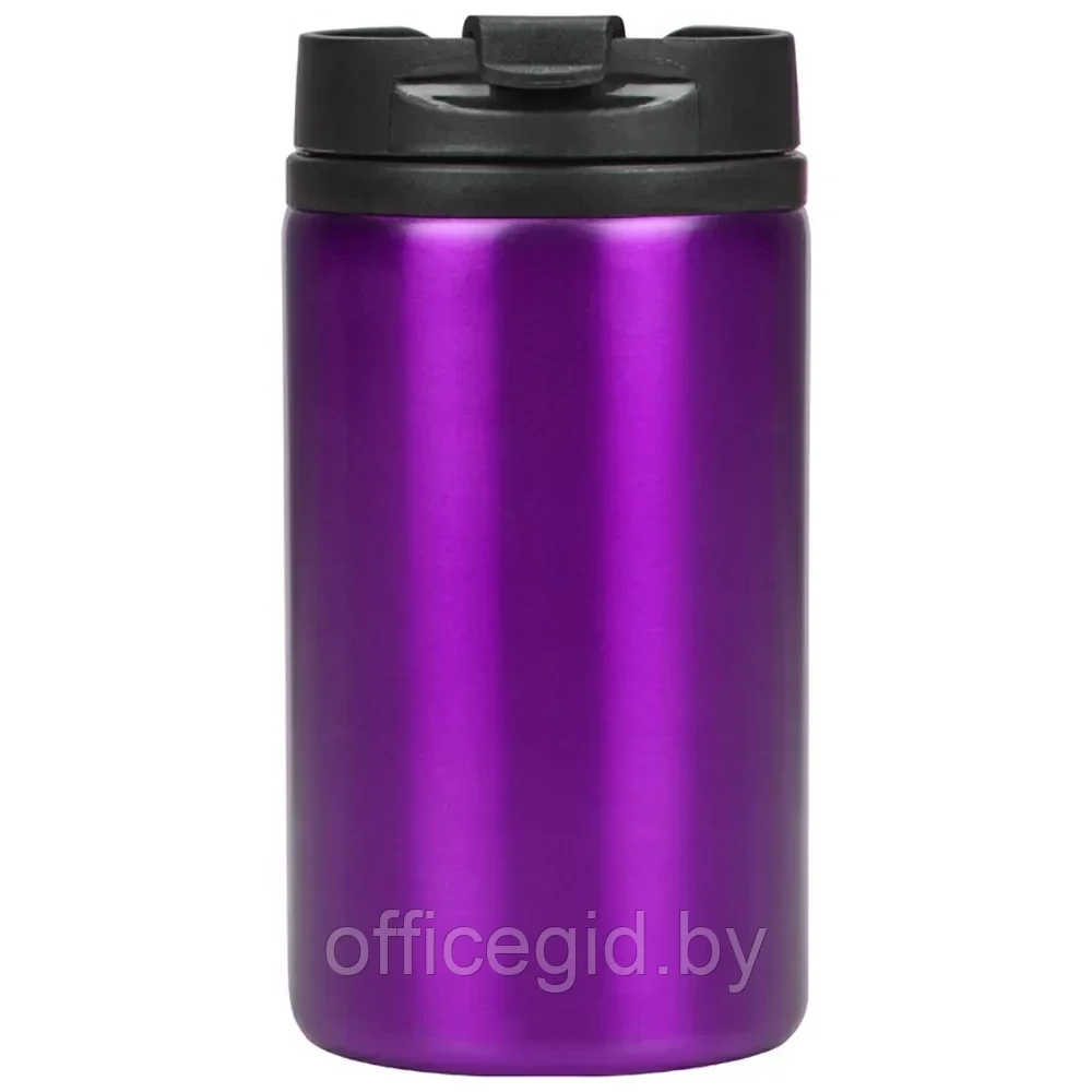 Кружка термическая "Jar", металл, пластик, 250 мл, фиолетовый, черный - фото 3 - id-p203426701