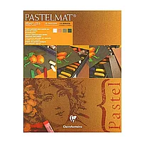 Блок бумаги "Pastelmat", 24x30 см, 360 г/м2, 12 листов, 4 цвета