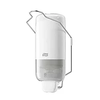 Диспенсер для мыла с локтевым приводом Tork S1, ABS-пластик, 296x112x114 мм, белый