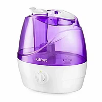 Увлажнитель воздуха Kitfort "KT-2834-1", белый, фиолетовый