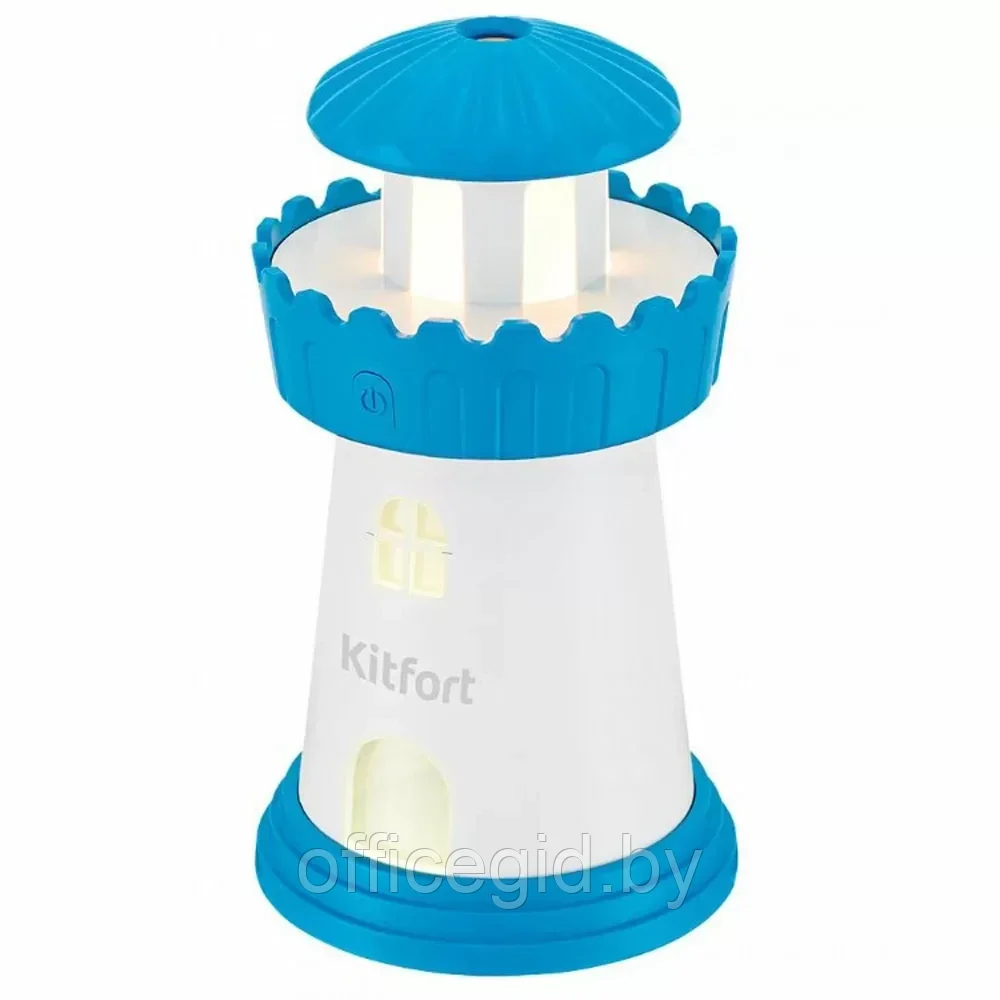 Увлажнитель воздуха Kitfort "KT-2864", белый, голубой