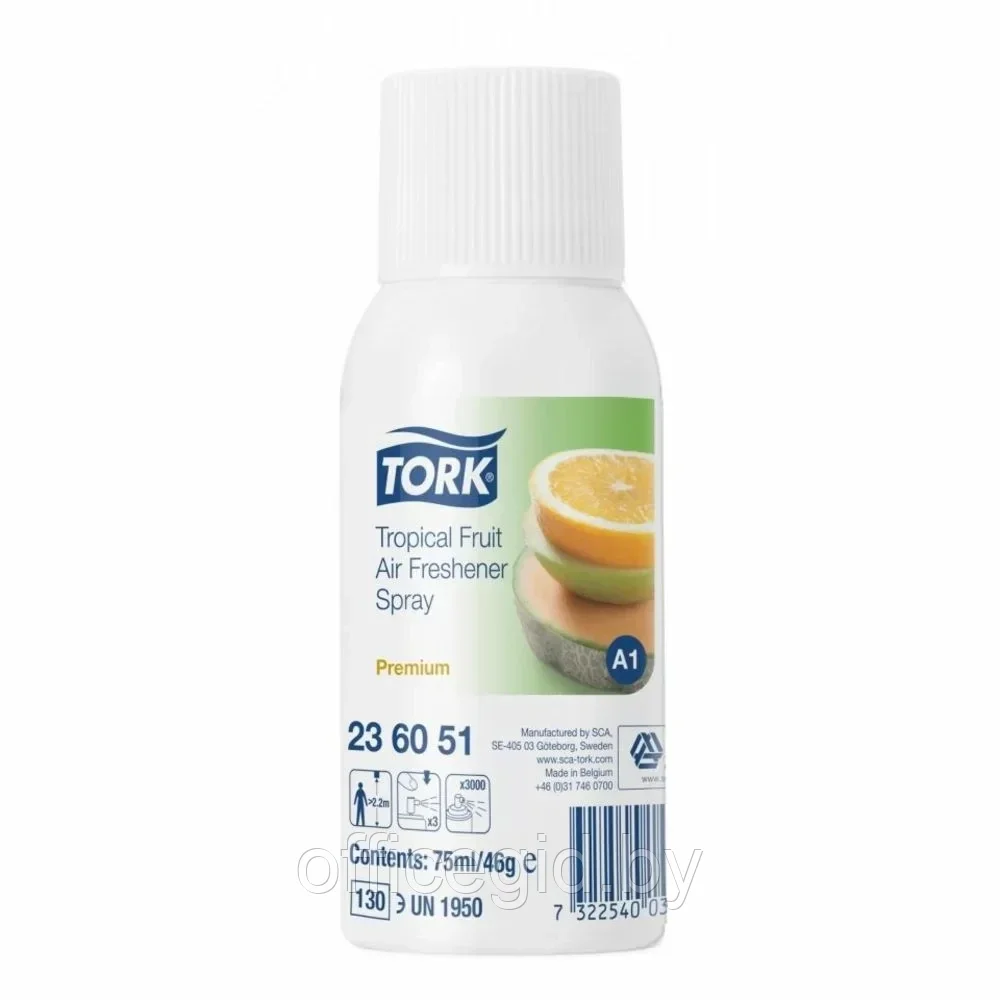 Освежитель воздуха А1 "Tork Premium", 75 мл, тропические фрукты
