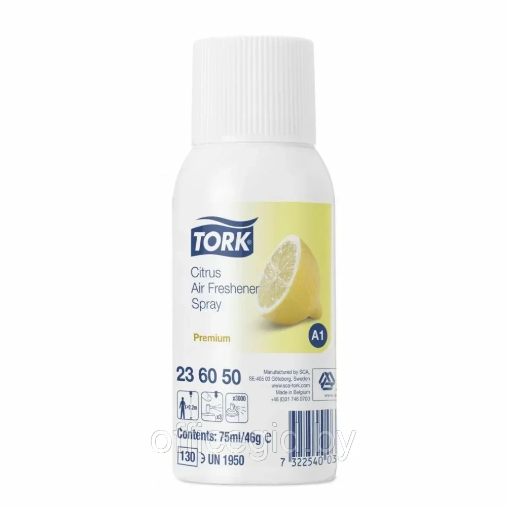 Освежитель воздуха А1 "Tork Premium", 75 мл, цитрус - фото 1 - id-p203424892