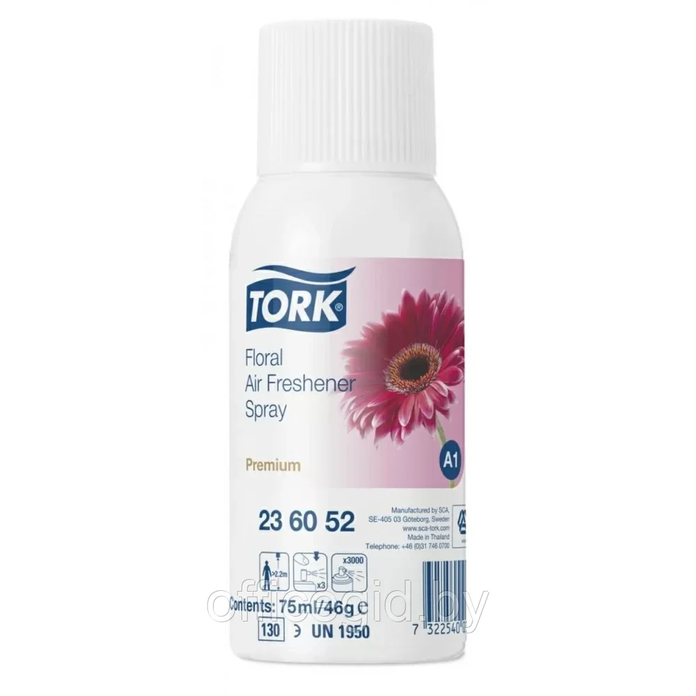 Освежитель воздуха А1 "Tork Premium", 75 мл, нейтрализатор запахов - фото 4 - id-p203424893